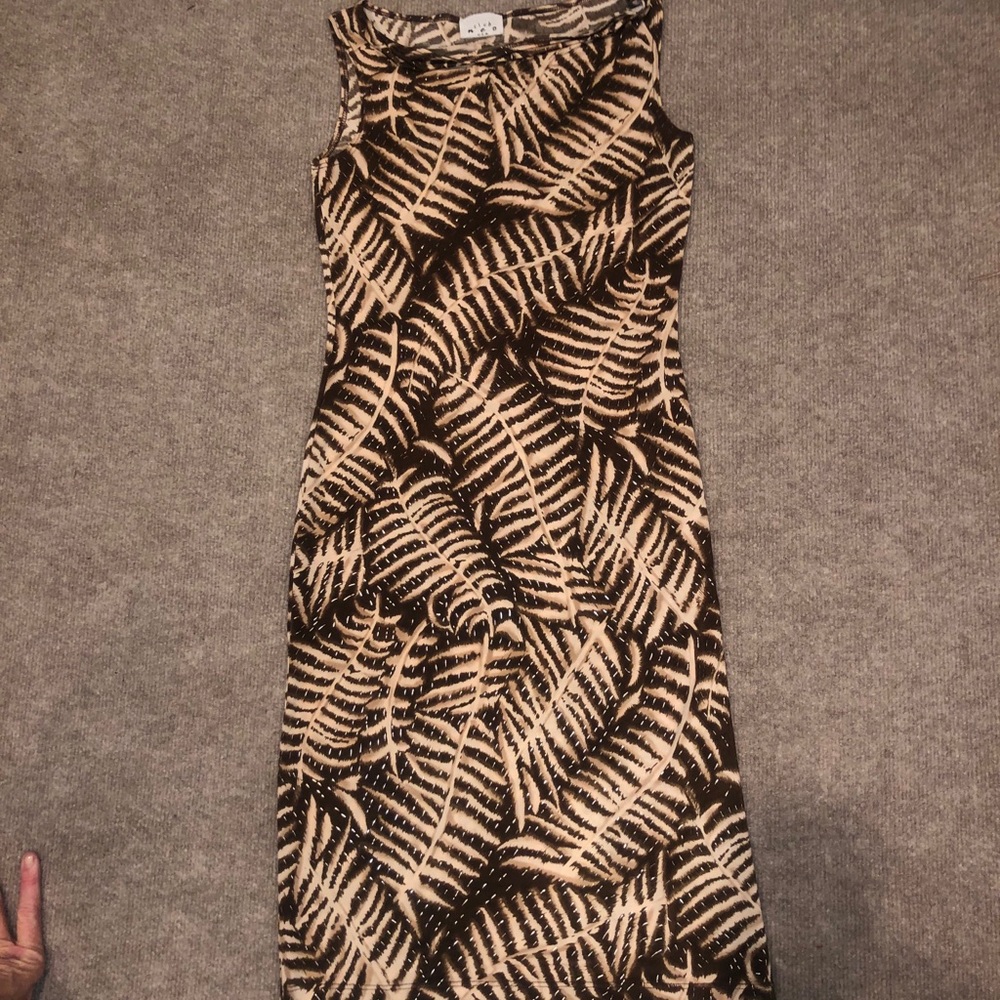 Jungle Leaf Dress
